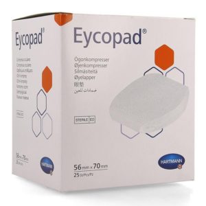 EYCOPAD  56x70mm st.          25 p/s
