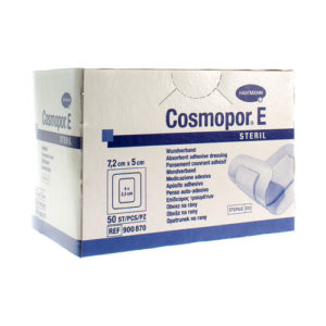 COSMOPOR E latexfree 7,2x5cm  50 p/s