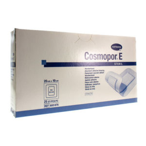 COSMOPOR E latexfree 20x10cm  25 p/s