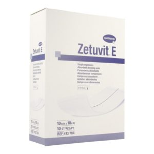 ZETUVIT E 10x10cm st.         10 p/s