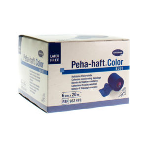PEHA-HAFT blauw LF 6cmx20m    1 p/s