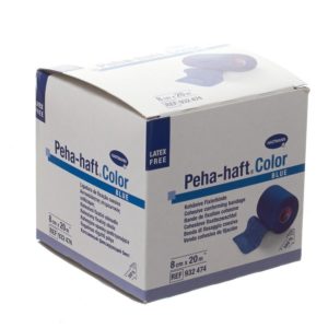 PEHA-HAFT blauw LF 8cmx20m    1 p/s