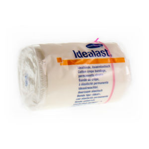 IDEALAST met haak 6cmx5m wit  1 p/s