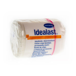 IDEALAST met haak 8cmx5m wit  1 p/s