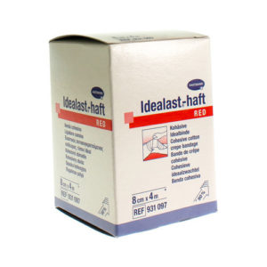 IDEALAST-HAFT rood 8cmx4m     1 p/s