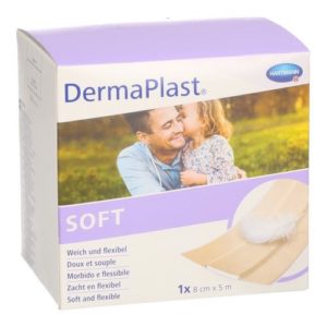 DERMAPLAST soft 8cmx5m        1 p/s