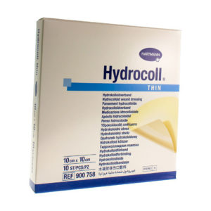 HYDROCOLL thin 10x10cm st.    10 p/s