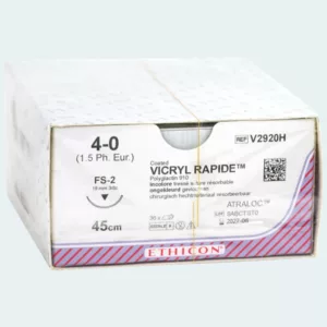 Vicryl Rapide hechtset, 45cm Ø 4-0, FS-2, steriel (36)