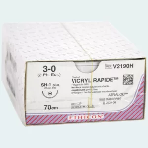 Vicryl Rapide hechtset, draad 70cm Ø 3-0, naald SH-1, steriel (36)