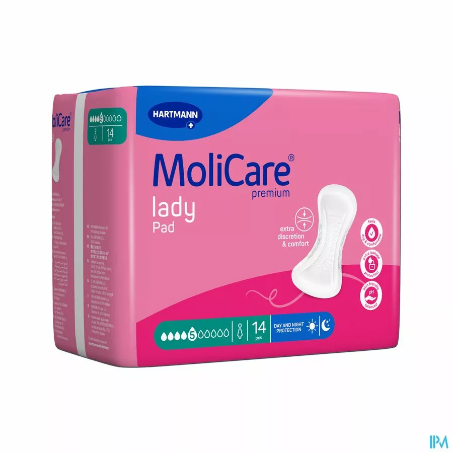 Molicare Premium lady pad 5 drops 14 p/s