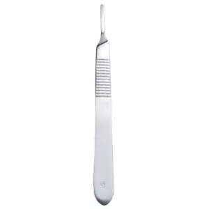 Handgreep voor Scalpel / Bistouri Joleti - nr. 3. - 12.8cm