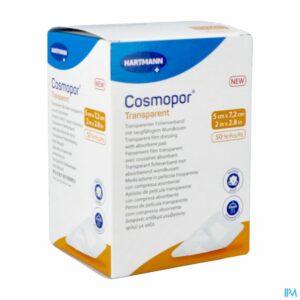 COSMOPOR TRANSPARENT  5x7,2cm 50 p/s