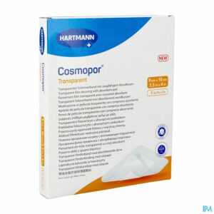 COSMOPOR TRANSPARENT  9x10 cm 5 p/s