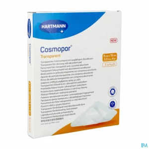 COSMOPOR TRANSPARENT  9x10 cm 5 p/s