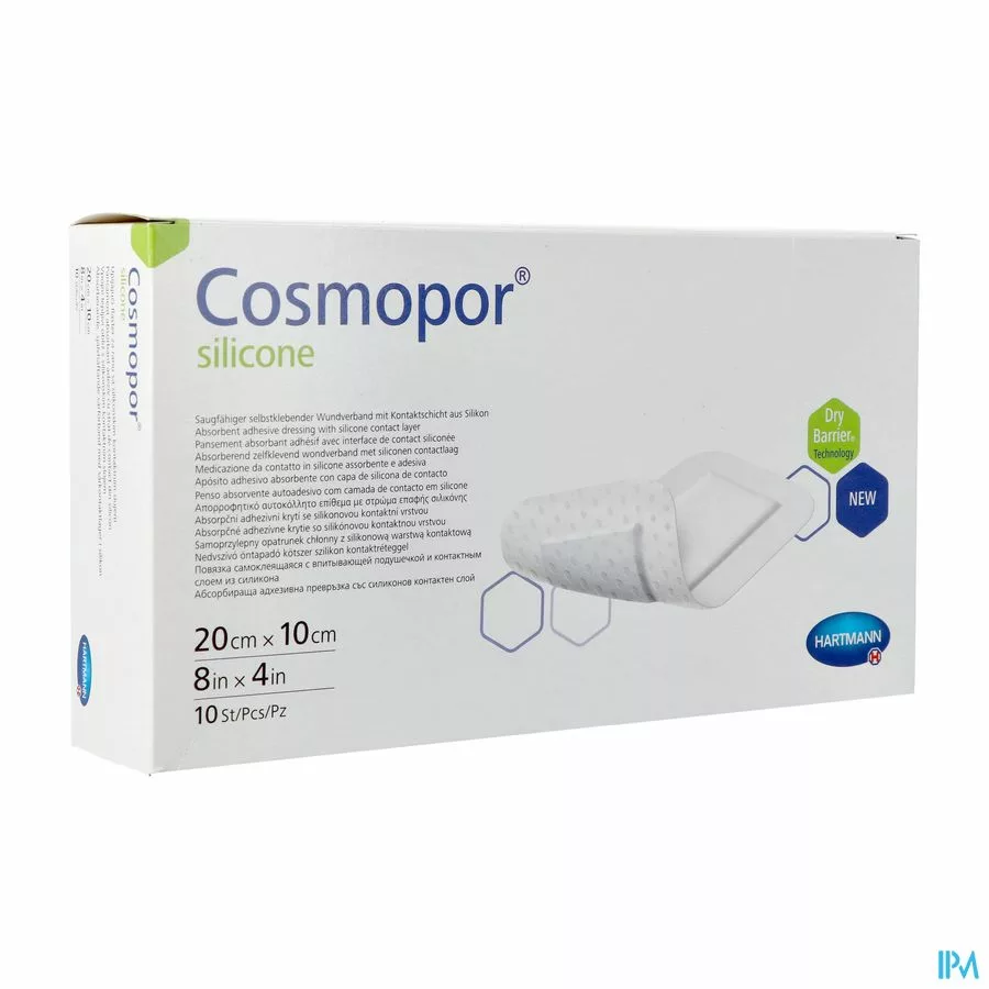 Cosmopor silicone 20x10cm 10 p/s