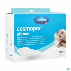 COSMOPOR SILI SELFCARE 10X8CM 5 p/s
