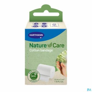 NatureCare Cotton Fixatiezwachtel 6cmx5m
