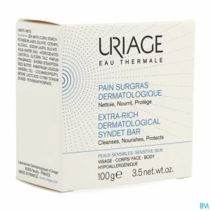 Uriage Thermale Wasstuk Overvet 100g