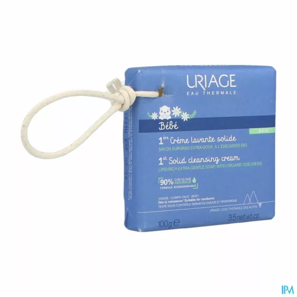 Uriage Bb 1ere Creme Lavante Solide 100g