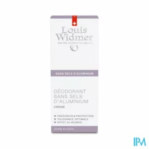 Widmer Deo Creme Zonder Aluminium Parf 40ml