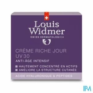 Widmer Iaa Dagcreme Rijk Uv30 Parf Pot 50ml