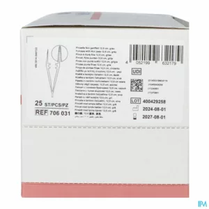 Mediset Pincet fijne punt12,5 1 p/s