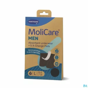 Molicare absorberend ondergoed MEN L       1p/s+5p/s