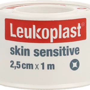 LEUKOPLAST SKIN SENSITIVE SPOEL 2,5CMX1,0M
