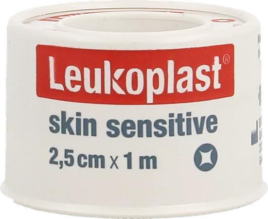 LEUKOPLAST SKIN SENSITIVE SPOEL 2,5CMX1,0M