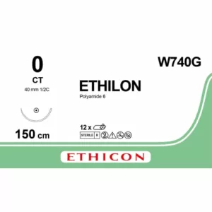 Ethilon 0 CT W740G 12 stuks