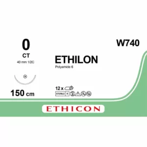 Ethilon 0 CT W740 12 stuks