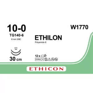 Ethilon 10-0 TG140-6 W1770 12 stuks