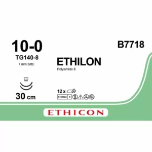 Ethilon 10-0 TG140-8 B7718 12 stuks