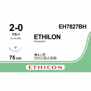 Ethilon 2-0 75 cm FS-1 EH7827BH 36 stuks