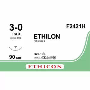 Ethilon 3-0 FSLX F2421H 36 stuks