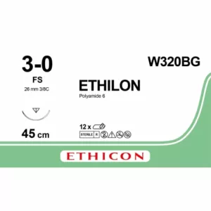 Ethilon 3-0 FS W320BG 12 stuks
