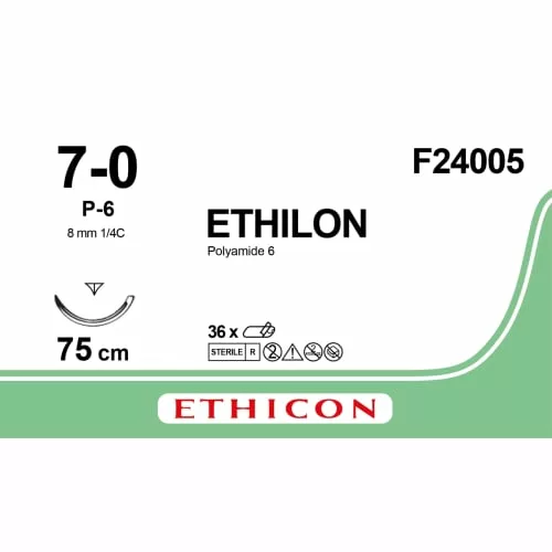 Ethilon 7-0 P-6 F24005 36 stuks