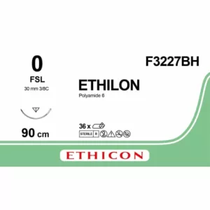Ethilon Hechtdraad 0 90 cm FSL F3227BH 36 stuks