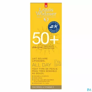 Widmer Sun All Day 50 N/parf Tube 100ml