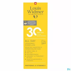 Widmer All Day 30 Zonder Parfum 100ml