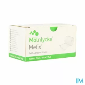 Mefix Zelfklevende Fixatie 10,0cmx 2,5m 1 311070