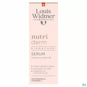 Widmer Nutriderm Pigmacare Serum Parf Fl 30ml