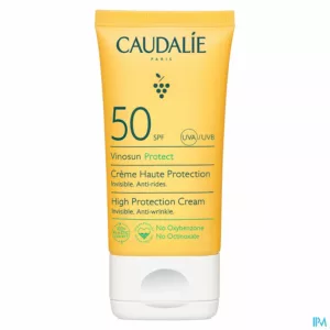 Caudalie Vinosun Creme Hoge Bescherming Ip50 50ml