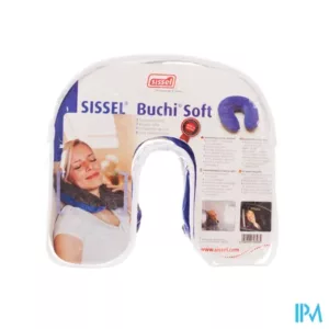 SISSEL® BUCHI SOFT – blauw/grijs Visco-elastisch hoefijzervormig ontspannings