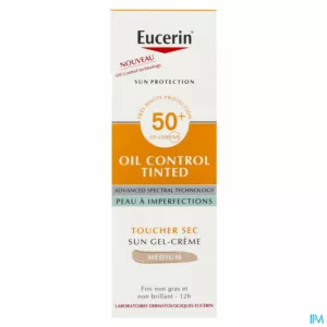 Eucerin Sun Protection Oil Tinted Med Spf50+ 50ml