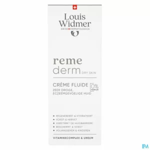 Widmer Remederm Crème Fluide Zonder Parfum 200ml