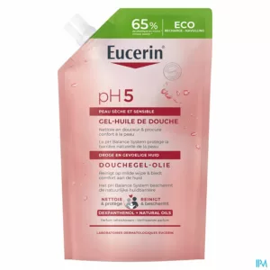 Eucerin Ph5 Douchegel Olie Navulling 400ml