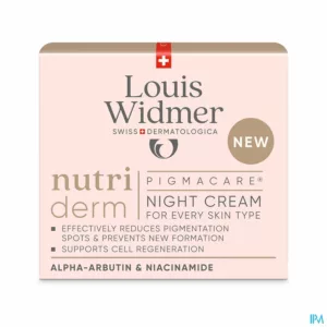 Widmer Nutriderm Pigmacare Nachtcreme Parf 50ml