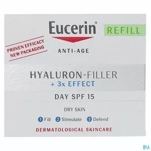 Eucerin Hyaluron-fillerx3 Dagcreme Ip15 Navul.50ml