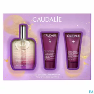 Caudalie Kerstset Moist.oil Elixir 2024 3prod Prom